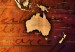 Ozdobna tablica korkowa Bursztynowy świat [Mapa korkowa] 92136 additionalThumb 6