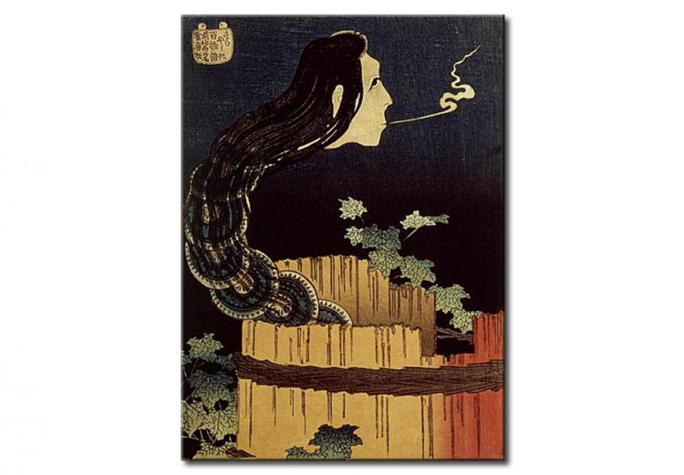 Reprodukcja obrazu Sarayashiki z serii Sto opowieści o duchach 107746