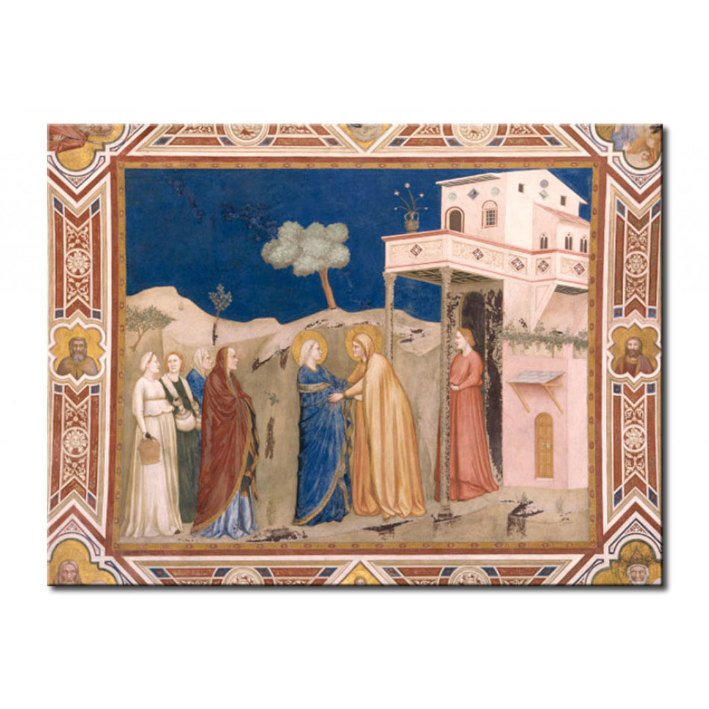 Schilderij  Giotto Di Bondone: The Homeseeking
