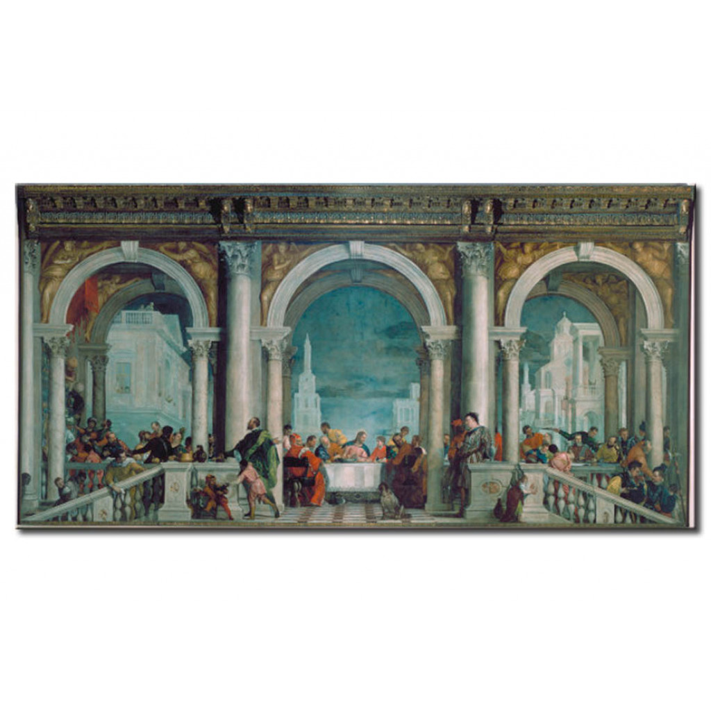 Schilderij  Paolo Veronese: Feast In The House Of Levi