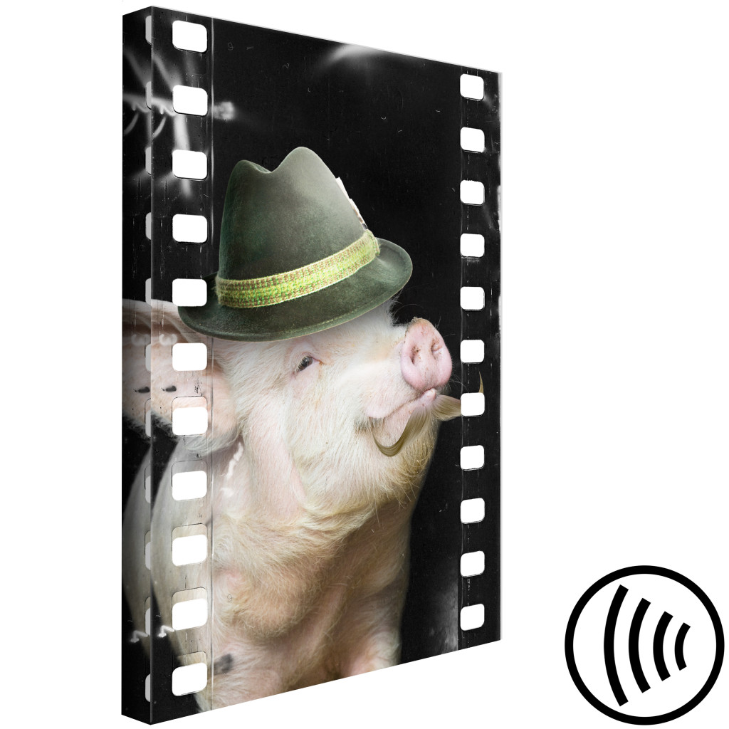Schilderij  Andere Dieren: Filmverhaal (1-delig) - Dierenfantasie Door De Lens