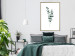 Plakat Gałązki eukaliptusa - minimalistyczne zielone listki rośliny na białym tle 146146 additionalThumb 16