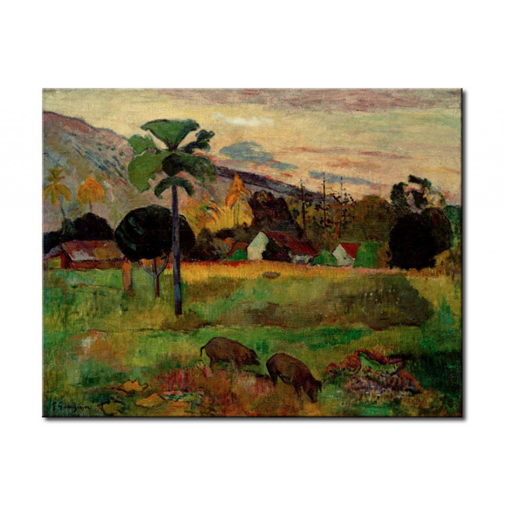 Schilderij  Paul Gauguin: Haere Mai