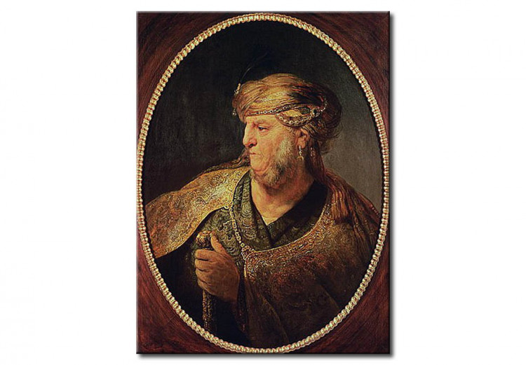 Kunstkopie Porträt eines Mannes in orientalischem Kostüm 52146