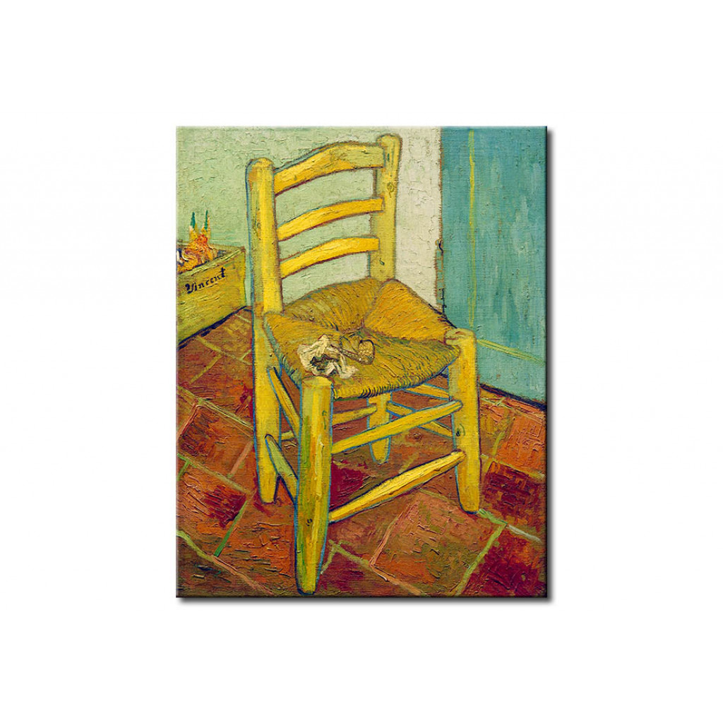 Schilderij  Vincent Van Gogh: Van Gogh's Chair