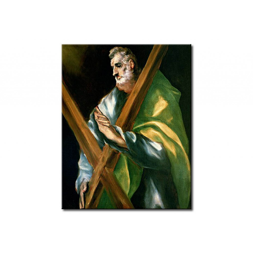 Schilderij  El Greco: St. Andrew