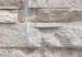 Fototapeta Zachwyt - beżowe tło o nieregularnej teksturze kamiennych bloczków 97946 additionalThumb 3