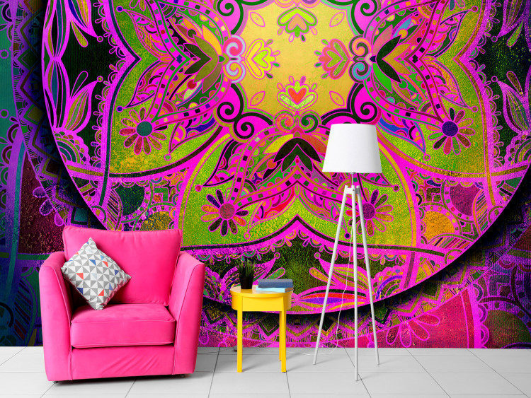 Mural Mandala: Pink Expression 98046