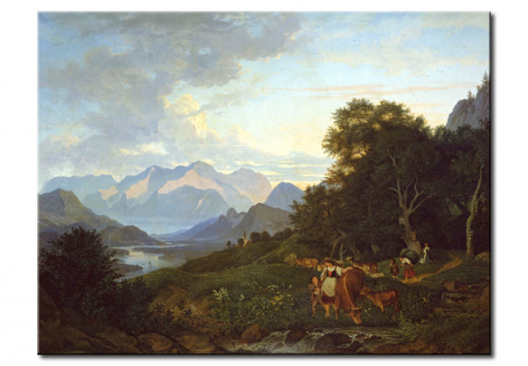 Reprodukcja obrazu Salzburg landscape 109756