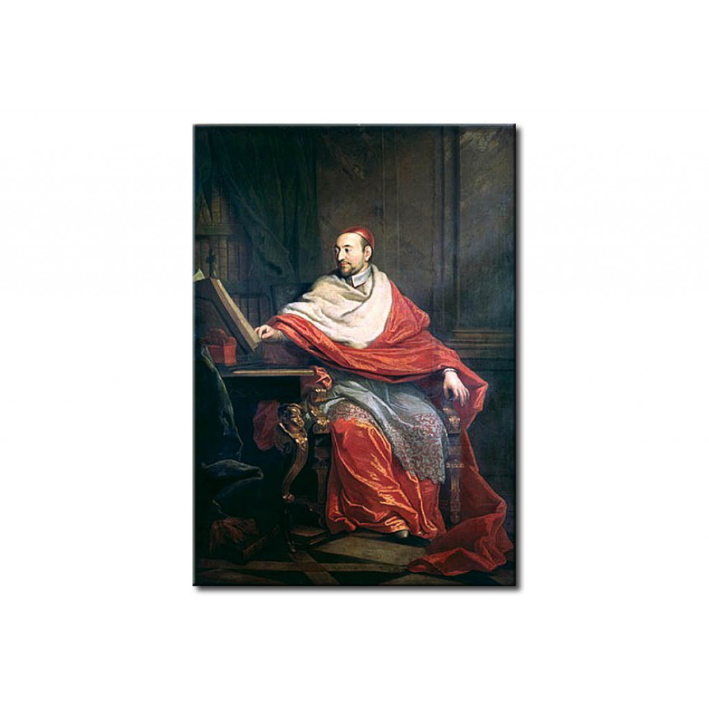 Schilderij  Philippe De Champaigne: Cardinal Pierre De Berulle