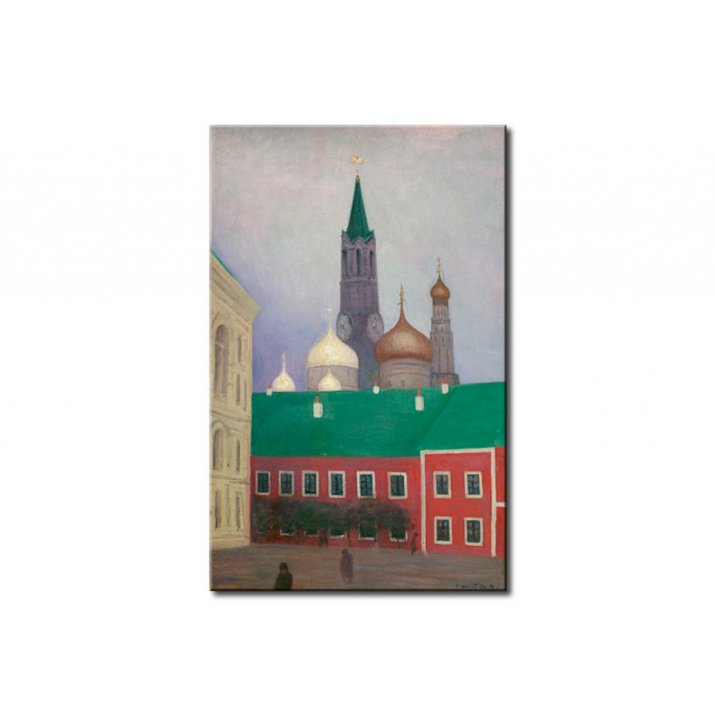Schilderij  Félix Vallotton: Vue Prise Au Kremlin Le Soir