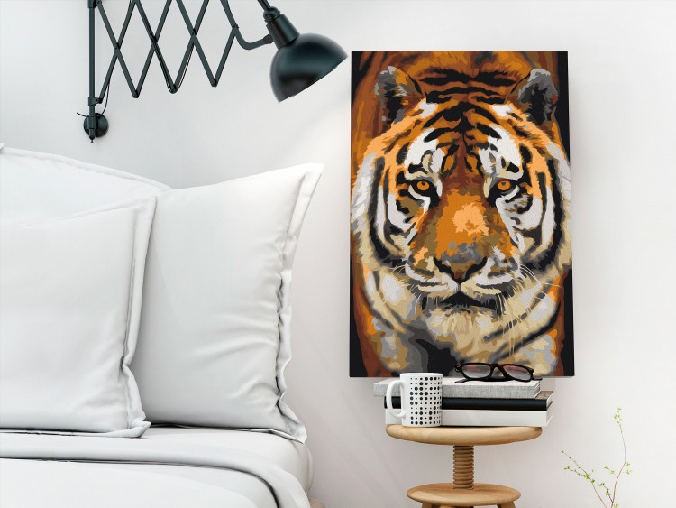 Obraz do malowania po numerach Tygrys azjatycki 127156 additionalImage 2