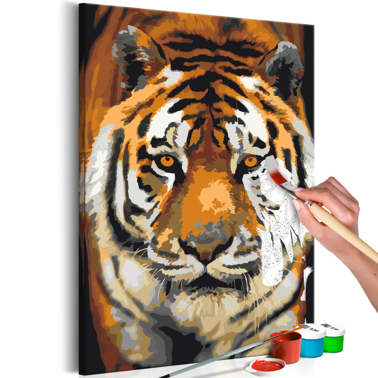 Obraz do malowania po numerach Tygrys azjatycki 127156 additionalImage 3