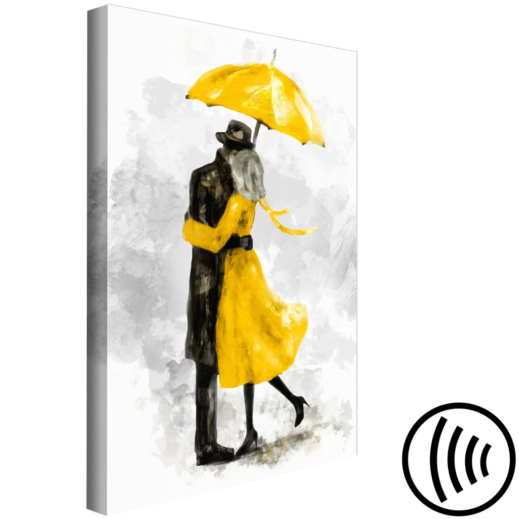 Konst Under Yellow Umbrella (1 Part) Vertical
