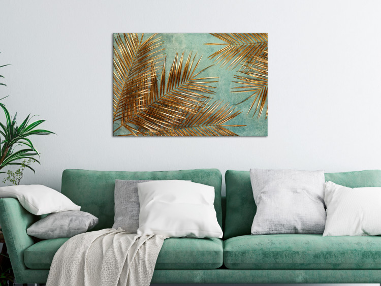 Canvas Sunny Palm Trees (1 Part) Wide 134256 additionalImage 3