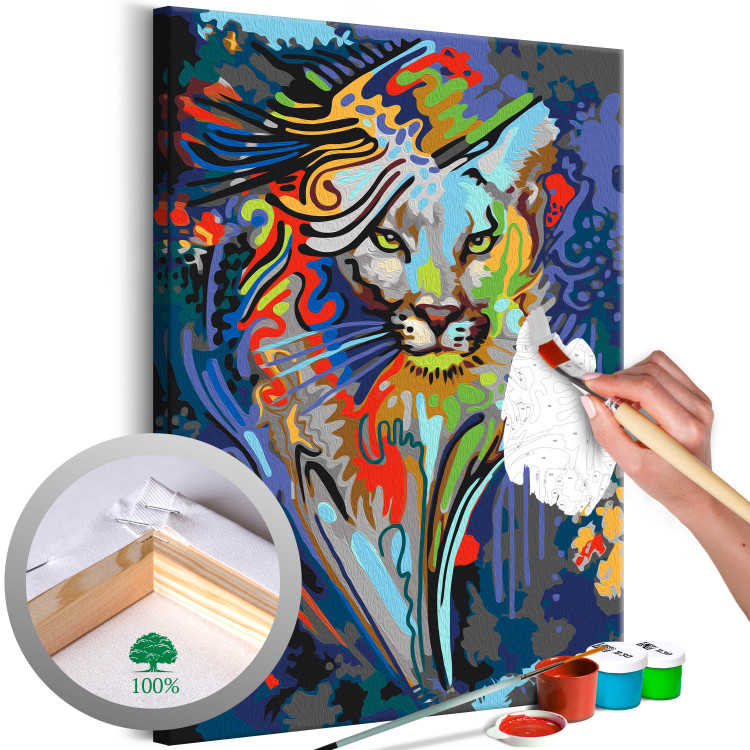 Paint by number Fauve Tiger 143656