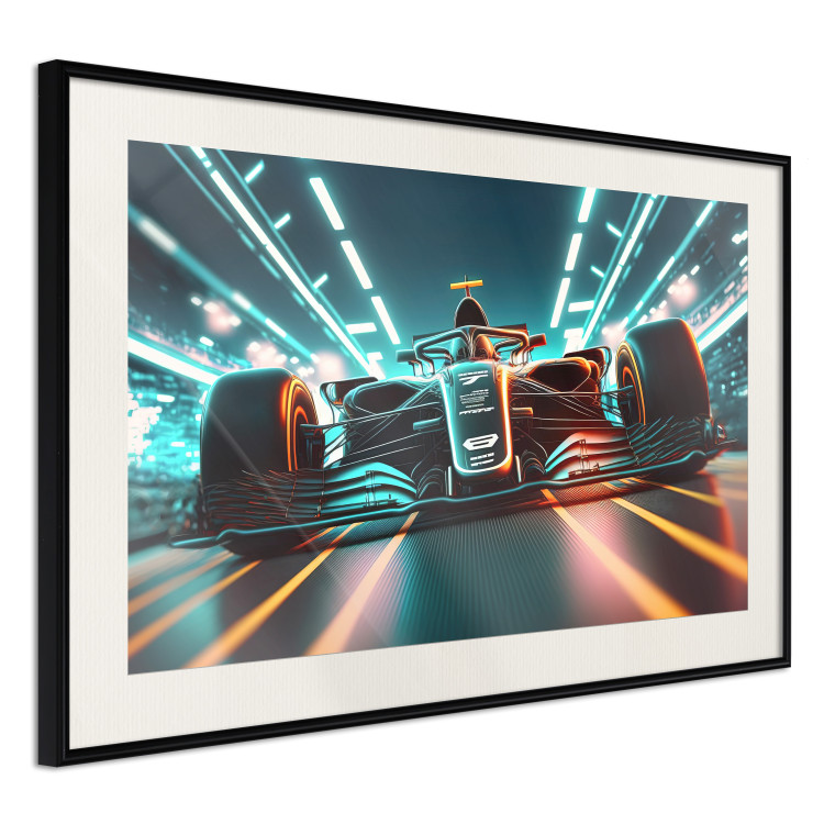 Wall Poster A Speeding Car - A Racing Car While Driving 150656 additionalImage 9