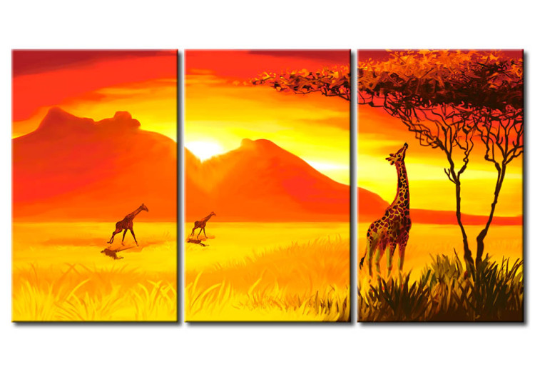 Cadre mural Girafes africaines 47556