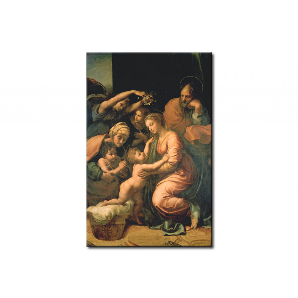 Schilderij  Rafael Santi: The Large Holy Family