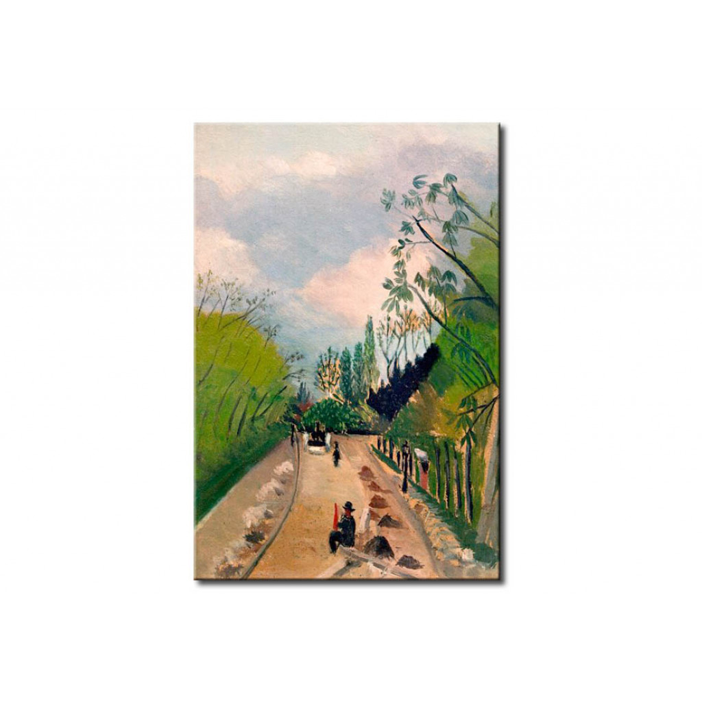 Schilderij  Henri Rousseau: Esquisse, Avenue De L'Observatoire