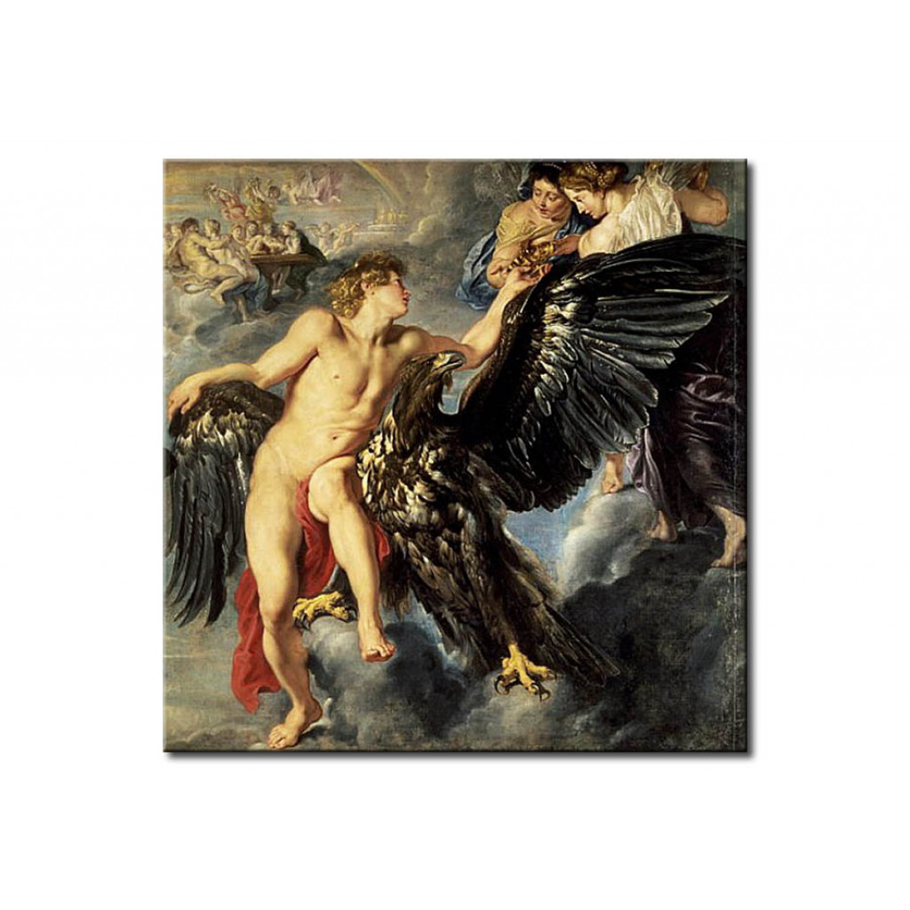 Schilderij  Peter Paul Rubens: The Kidnapping Of Ganymede