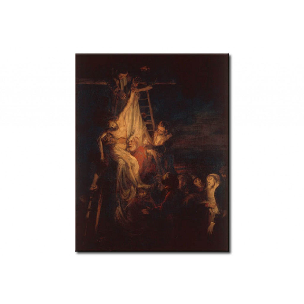 Schilderij  Rembrandt: The Deposition From The Cross