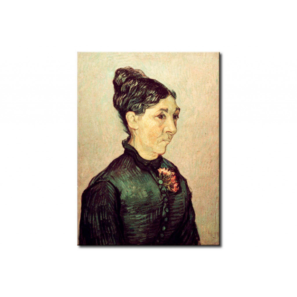 Schilderij  Vincent Van Gogh: Portrait Madame Trabuc