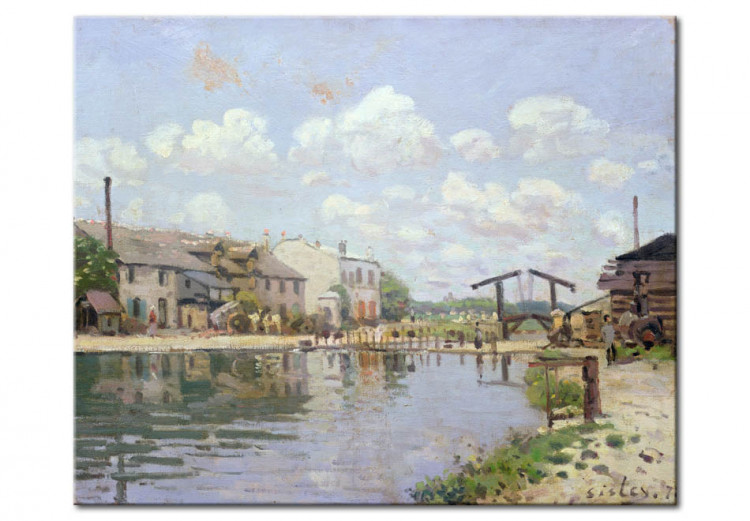 Réplica de pintura El Canal Saint-Martin, Paris 53956