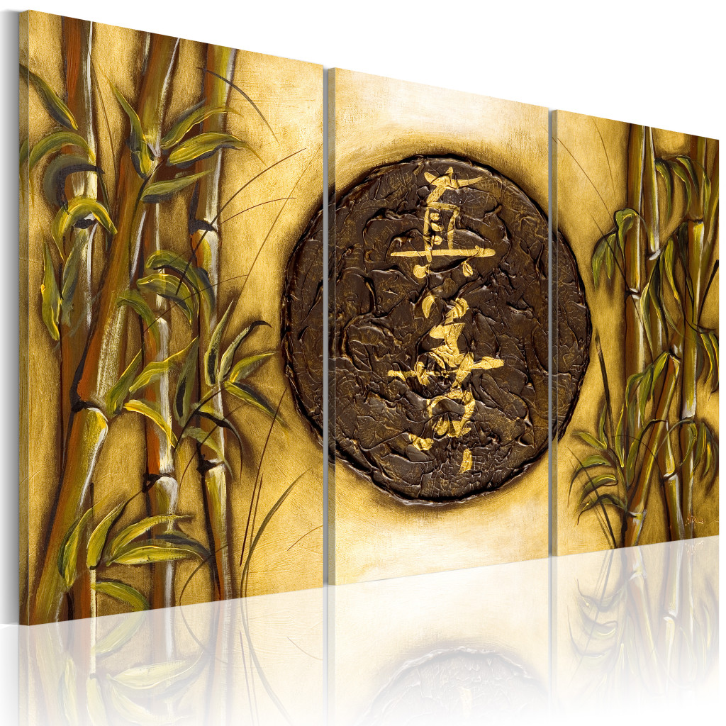 Schilderij  Zen: Oosterse Symbool