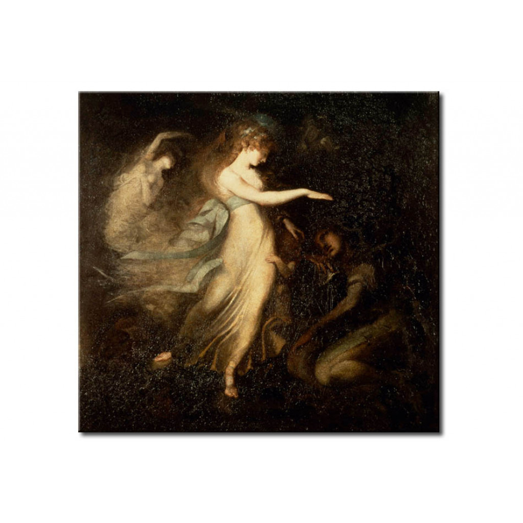 Schilderij  Johann Heinrich Füssli: The Queen Of Fairies Appears To Prince Arthur