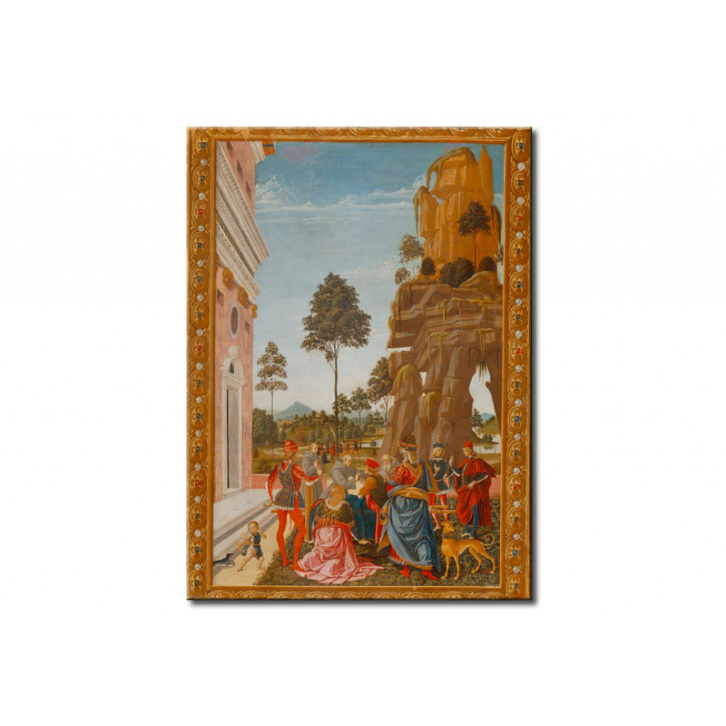 Reprodukcja Obrazu A Miracle Of Saint Bernhard