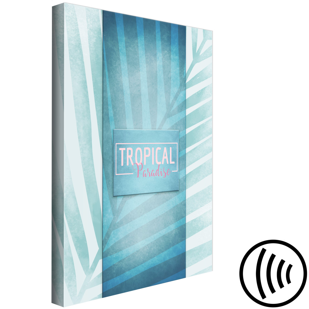 Schilderij  Jeugd: Tropical Paradise (1 Part) Vertical