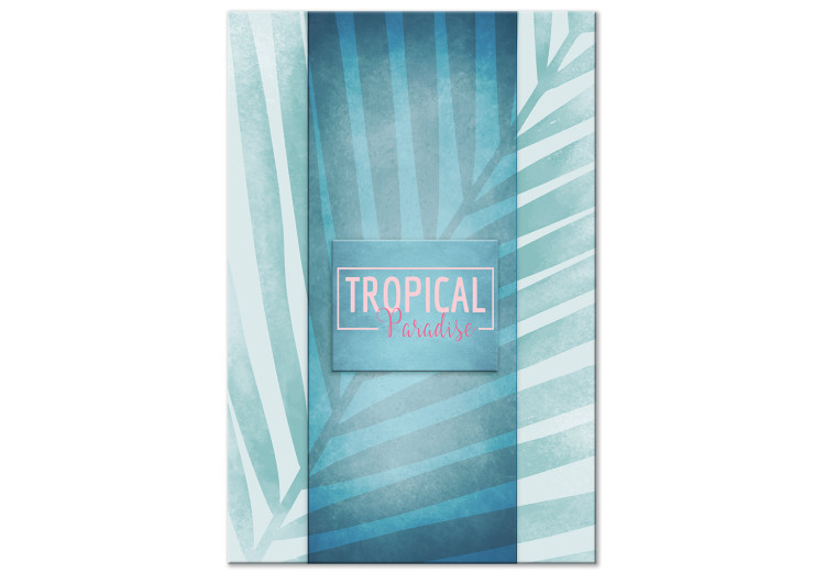 Canvas Tropical Paradise (1 Part) Vertical