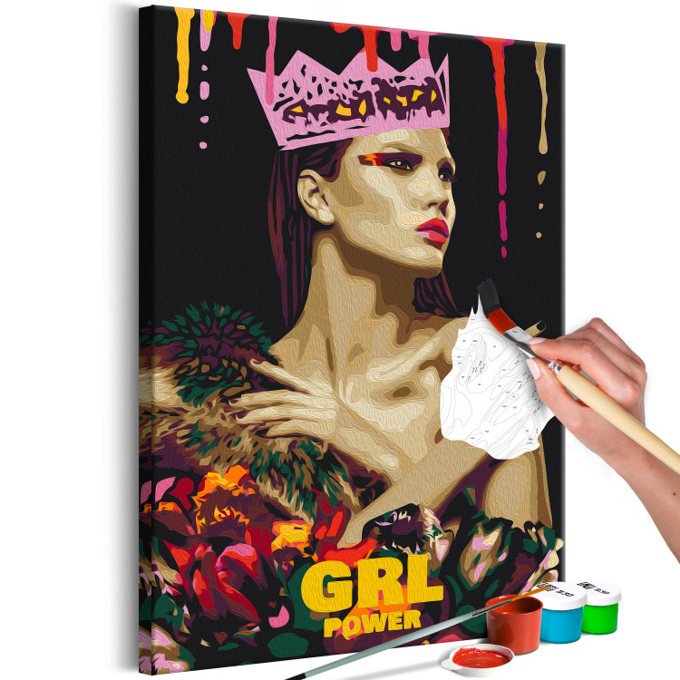 Paint by Number Kit GRL Power 135866 additionalImage 5