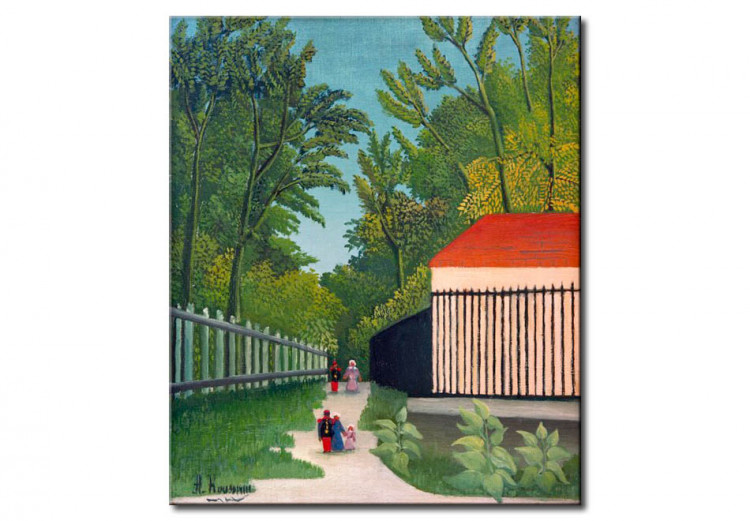 Reprodukcja obrazu La Promenade au parc Montsouris 51266