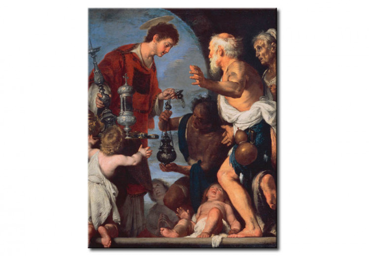 Tableau sur toile Le martyre de saint Liévin 51666