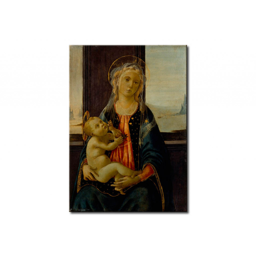 Schilderij  Sandro Botticelli: Madonna With Child
