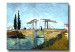 Tableau sur toile Le pont de Langlois 52366