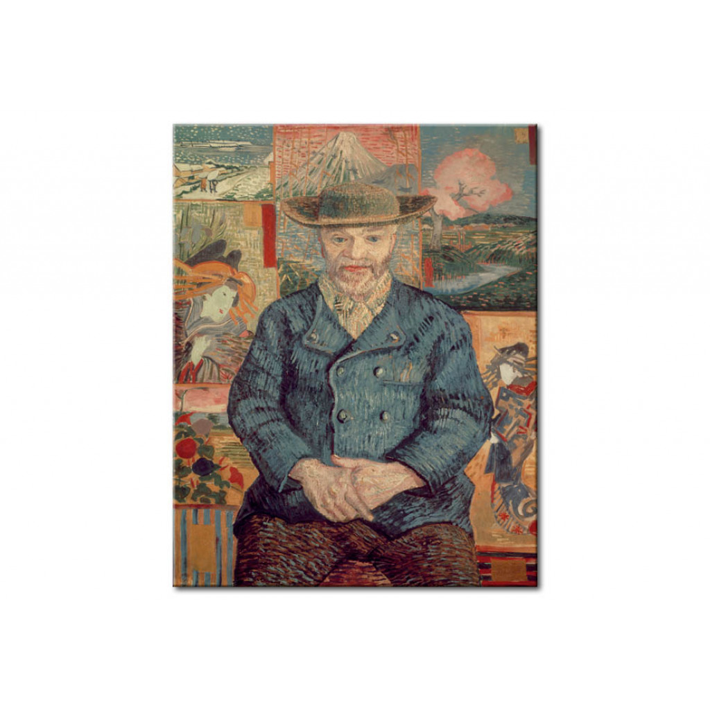 Schilderij  Vincent Van Gogh: Portrait Of Pere Tanguy