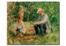 Tableau déco Eugène Manet et sa fille au jardin 52966