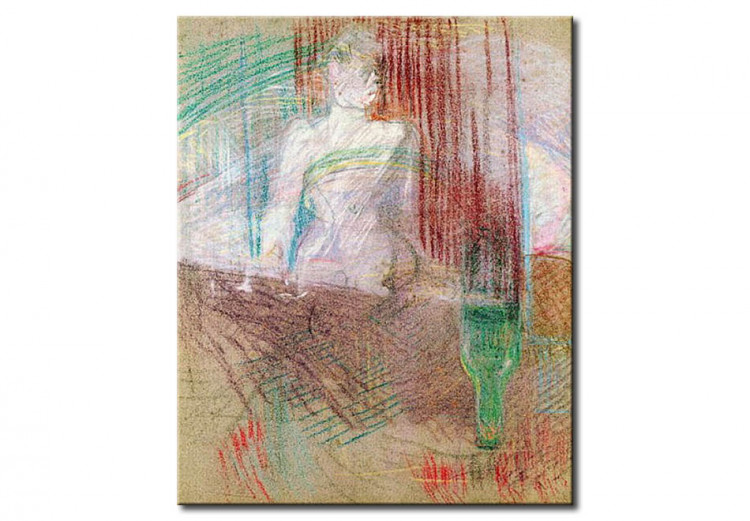 Reprodukcja obrazu Kobieta stojąca za stołem (Elles) 53066