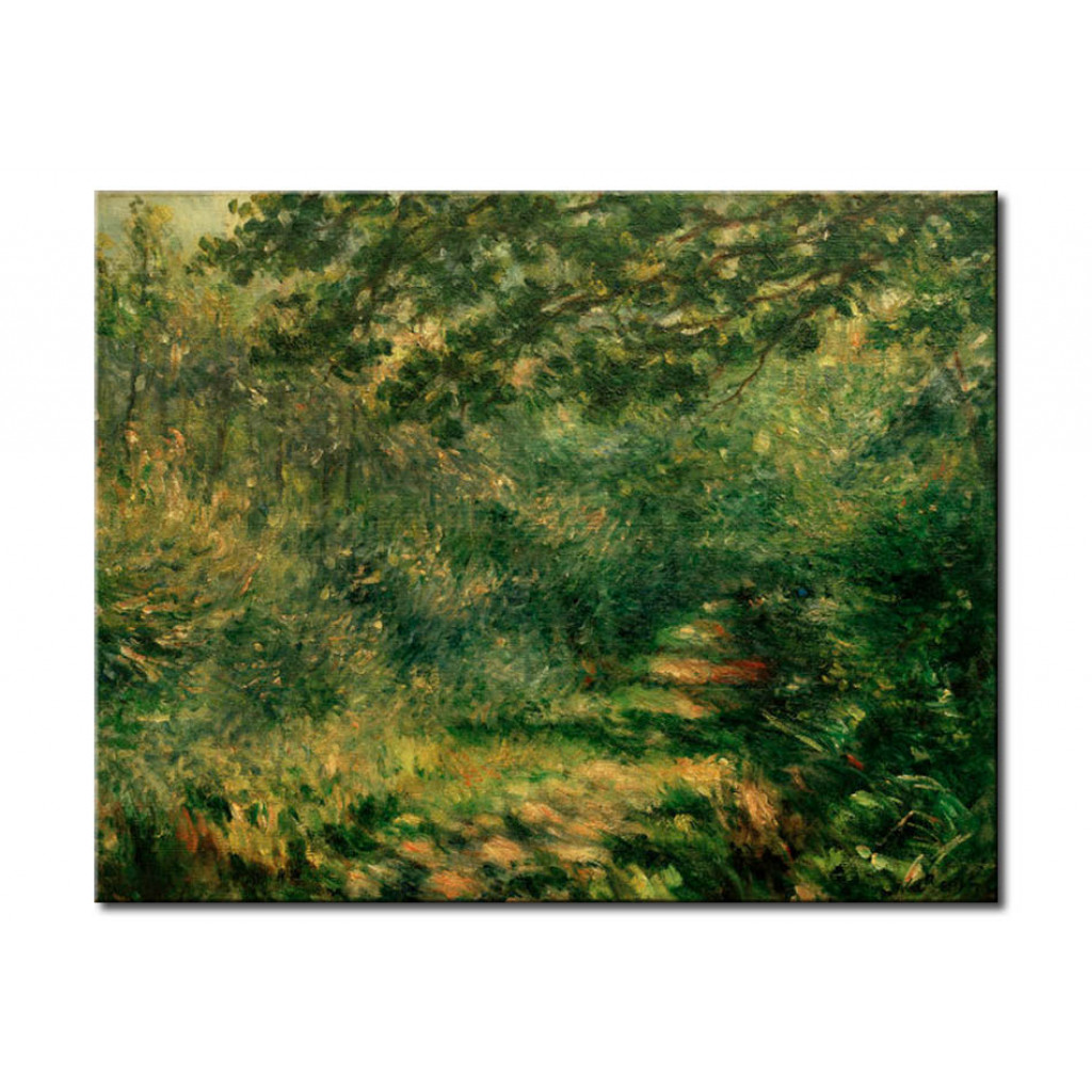 Schilderij  Pierre-Auguste Renoir: L'allee Sous Bois