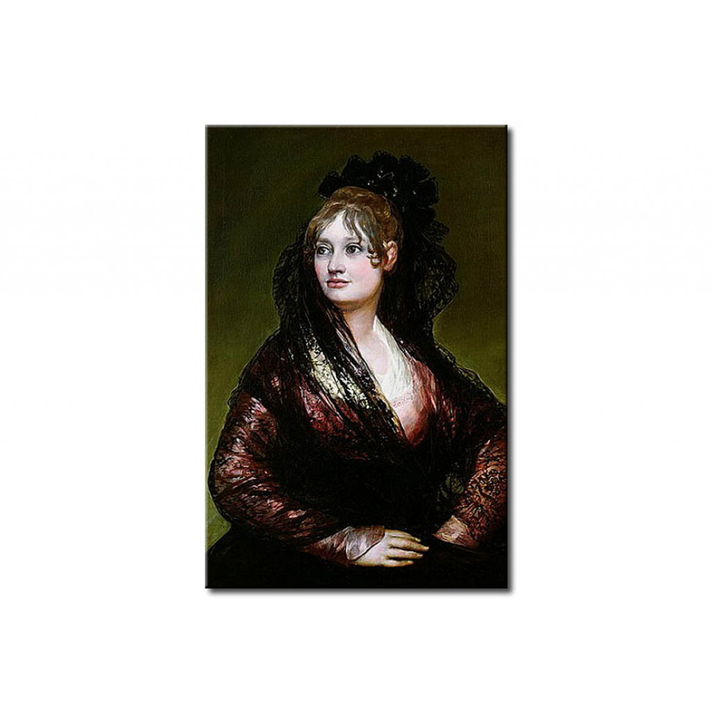 Schilderij  Francisco Goya: Dona Isabel De Porcel, Exh.