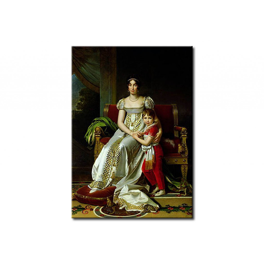 Schilderij  François Gérard: Hortense De Beauharnais