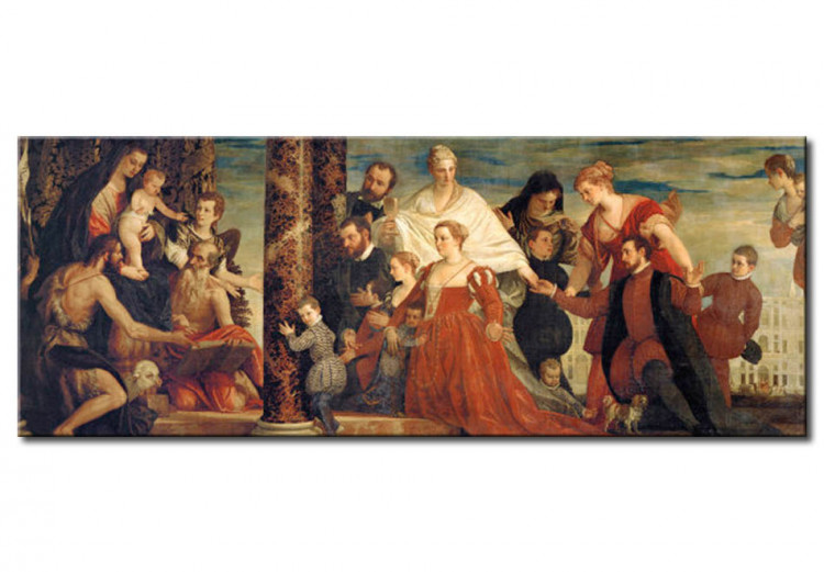 Wandbild Die Madonna mit der Familie Cuccina 110376