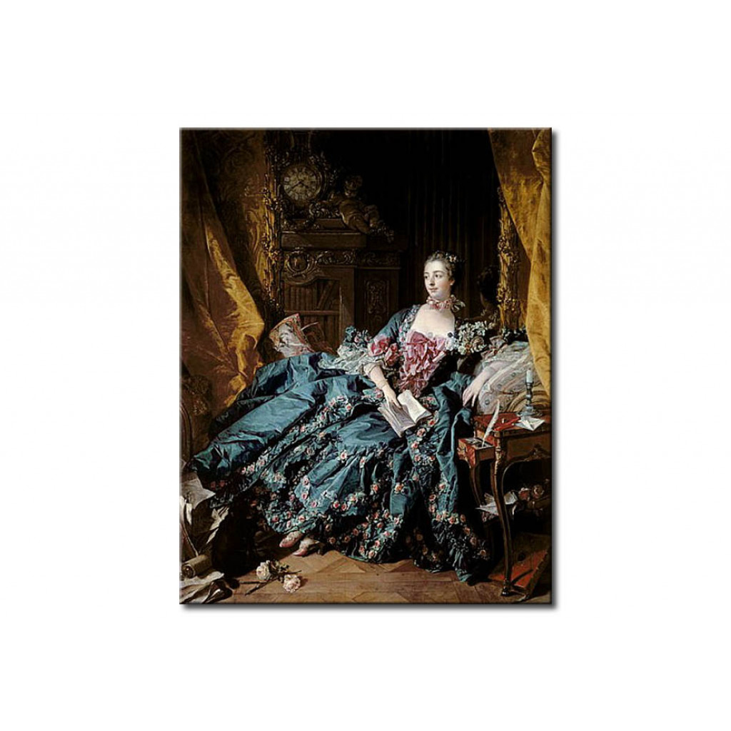 Reprodukcja Obrazu Madame De Pompadour