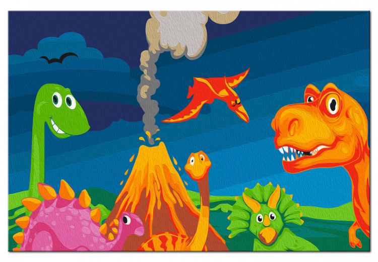 Paint by Number Kit Dinosaur World 125776 additionalImage 6