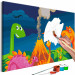 Paint by Number Kit Dinosaur World 125776 additionalThumb 3