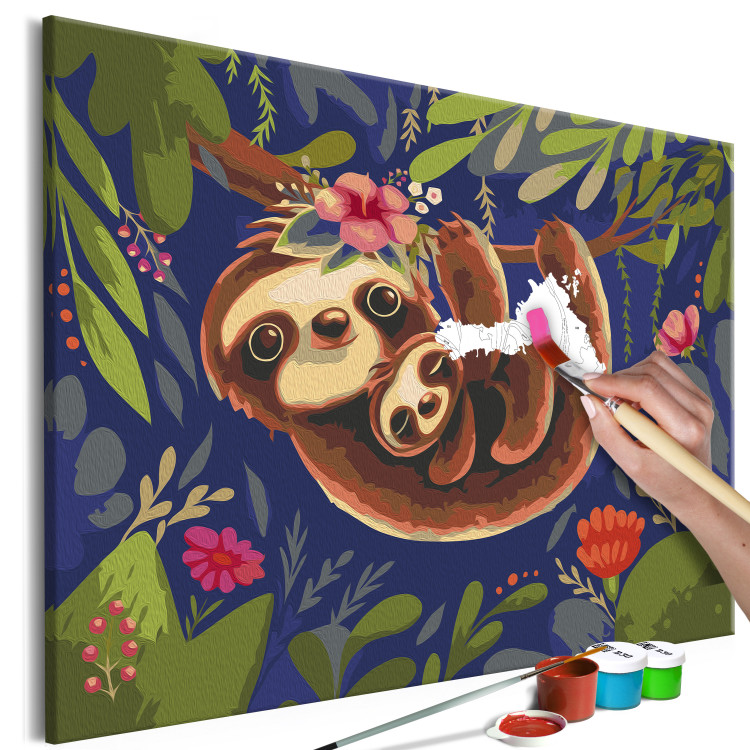 Numéro d'art pour enfants Friendly Sloths  134676 additionalImage 3