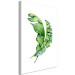 Quadro su tela Due foglie verdi - composizione della pianta in stile boho 136376 additionalThumb 2
